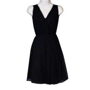 Vintage 50s Miss Elliette Marilyn Monroe Cocktail Dress Small Black Swing Retro